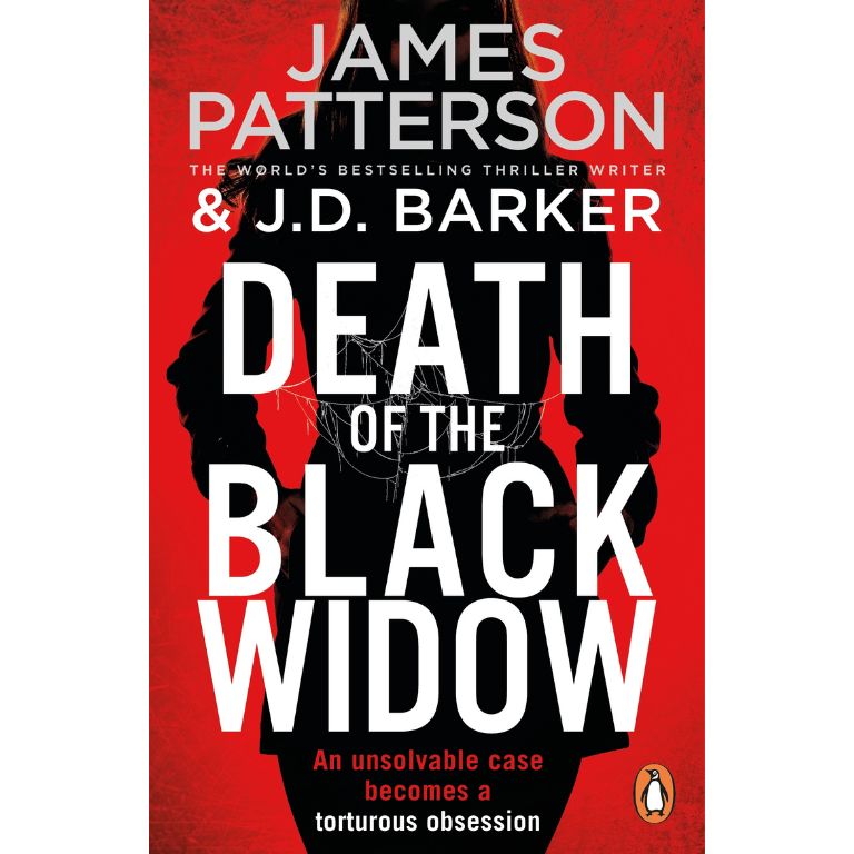 Death of the Black Widow James Patterson book cover