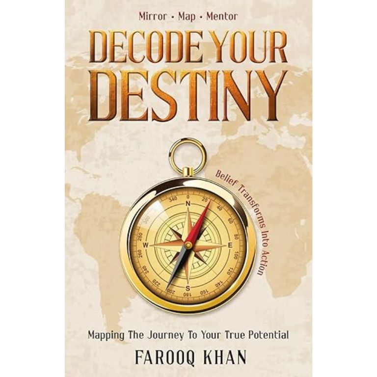 Decode Your Destiny book cover by Farooq Khan