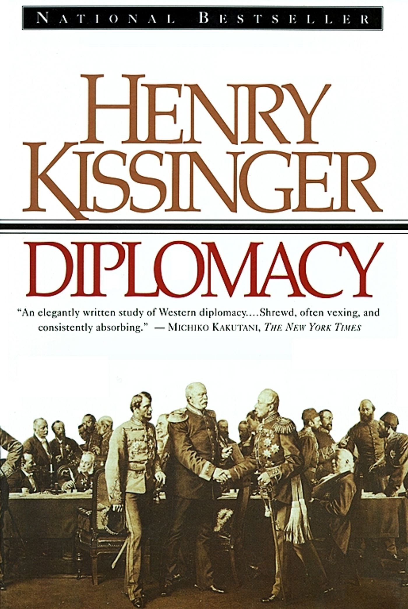 Diplomacy book cover by Henry Kissinger