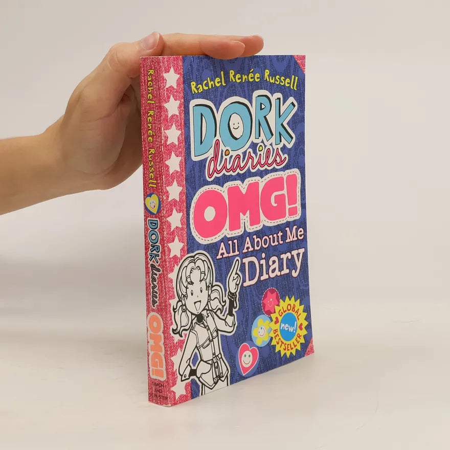 Dork Diaries Guided Journal Activity Book Paperback | OMG All About Me Diary by Rachel Renée Russell | Kitab Markaz