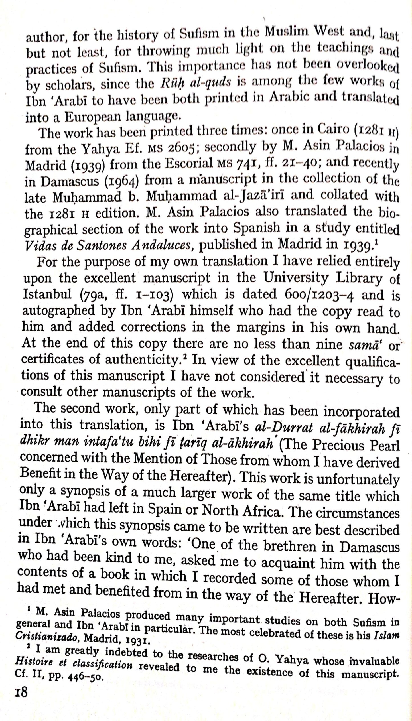 Sufis of Andalusia