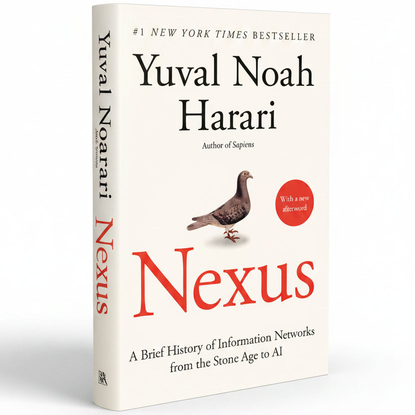 Nexus Paperback | A Brief History of Information Networks by Yuval Noah Harari | Kitab Markaz