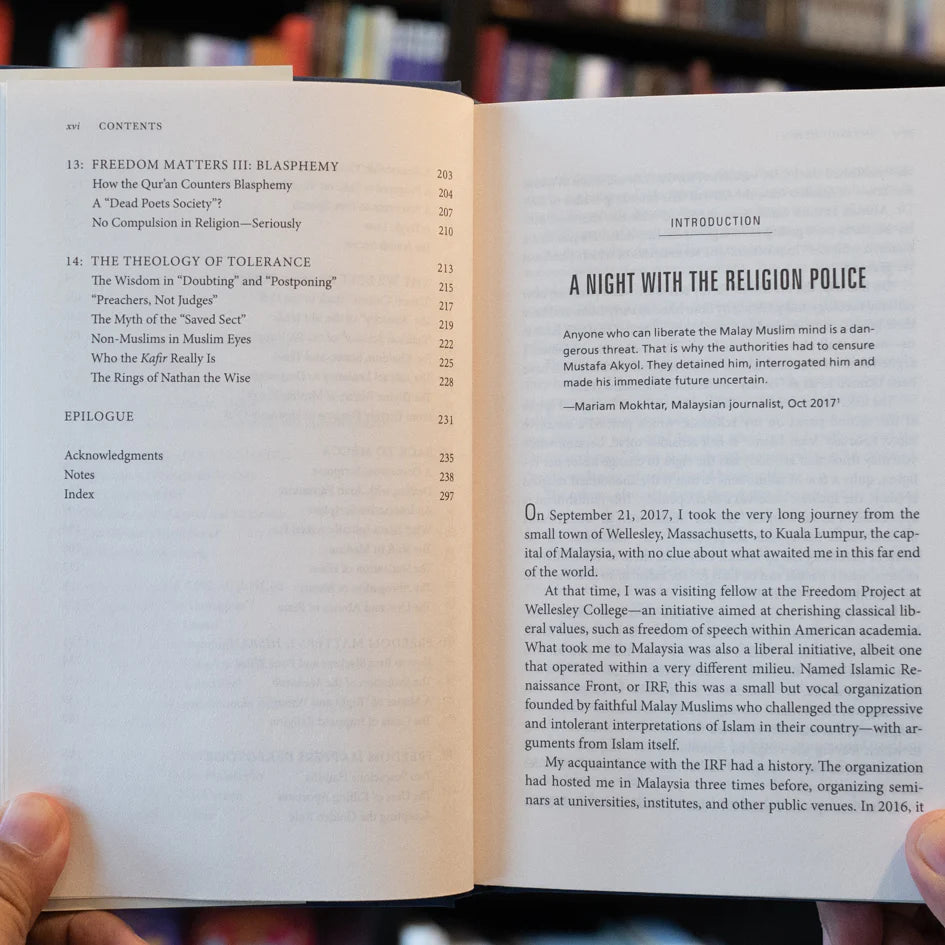 Reopening Muslim Minds book by Mustafa Akyol - a return to reason freedom and tolerance in Islam - Book inside Content Page 3