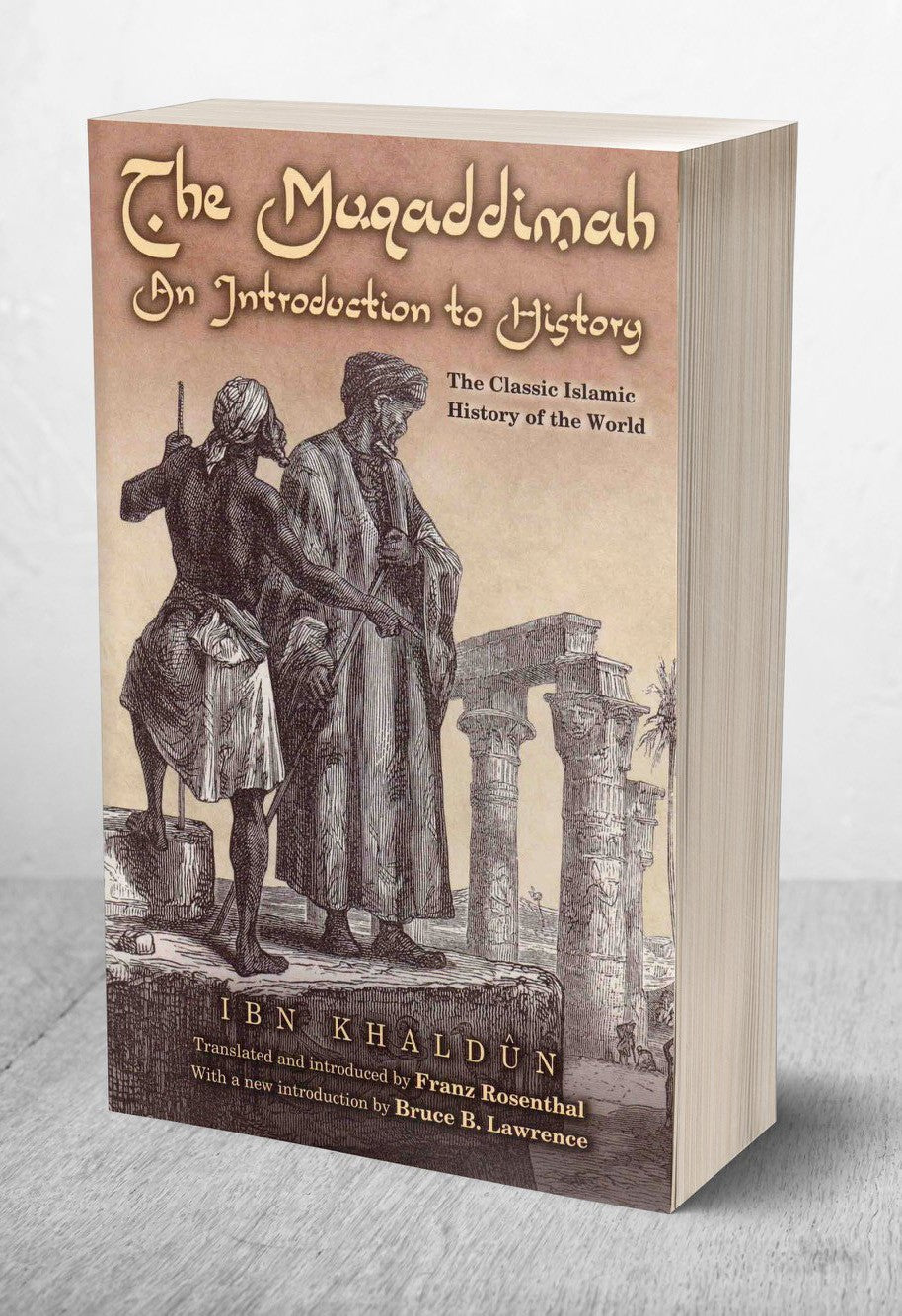 The Muqaddimah book cover by Ibn Khaldun