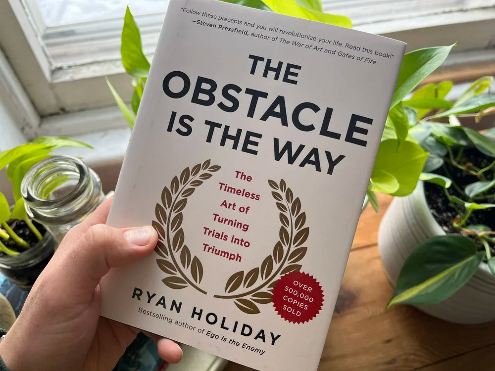 The Obstacle Is the Way Paperback | Stoicism and Resilience Book by Ryan Holiday | Kitab Markaz