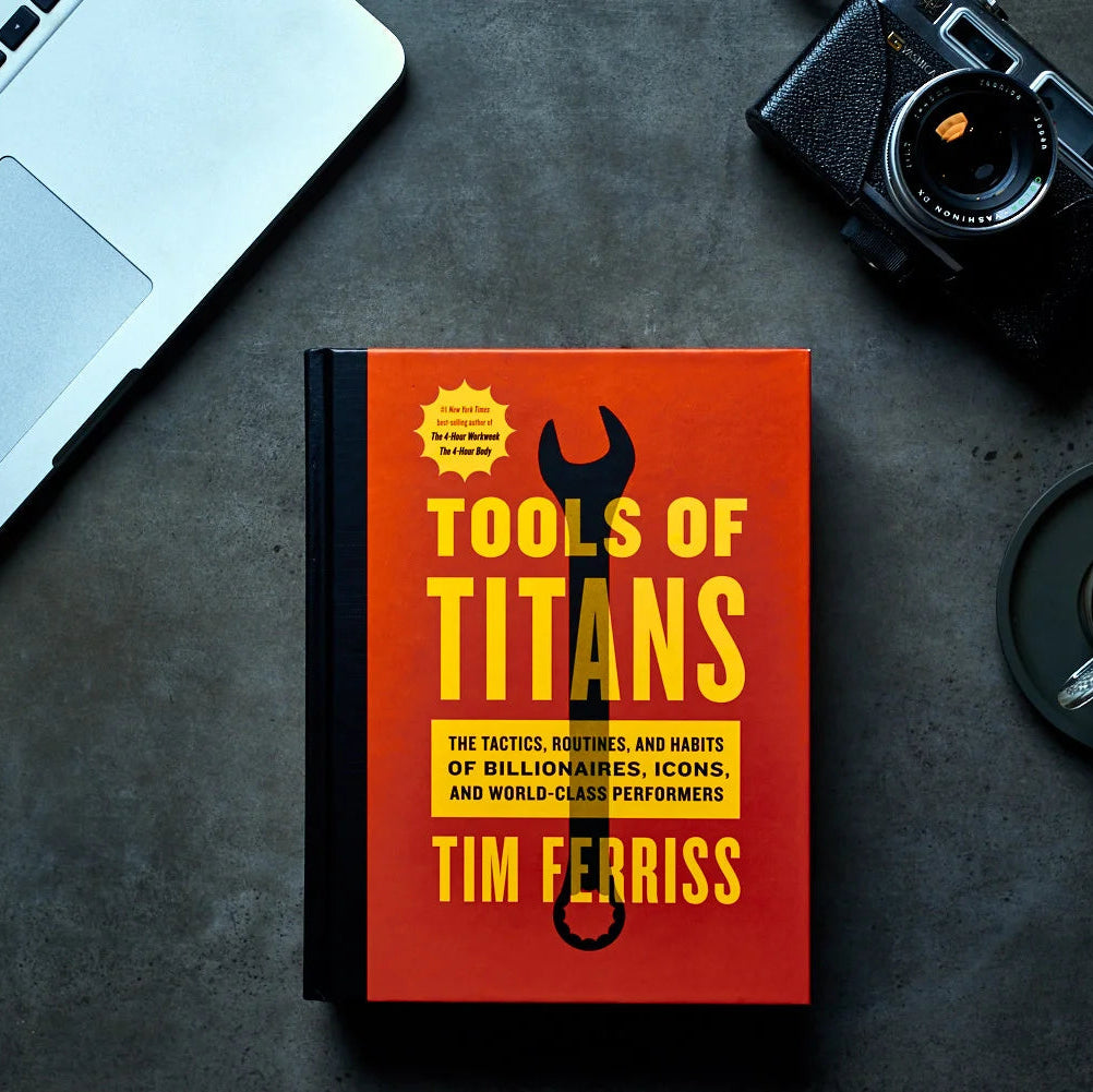Tools of Titans Paperback | Productivity & Success Routines by Tim Ferriss | Kitab Markaz