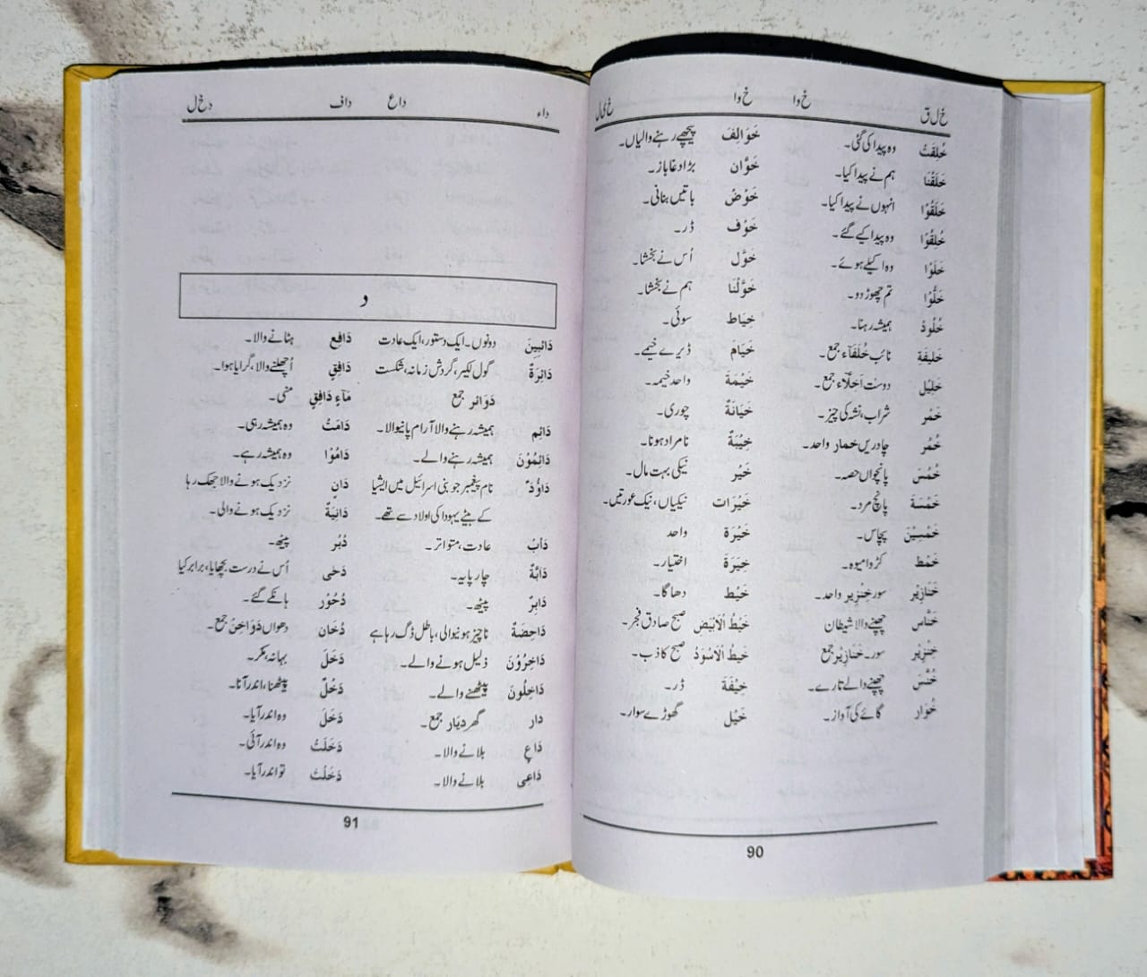 Umda Lughat Ul Quran - عمدہ لغات قرآن