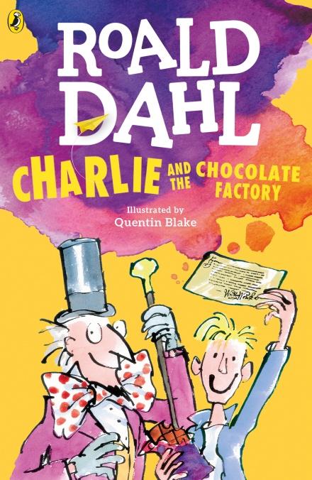 Charlie and the Chocolate Factory by Roald Dahl – Book Cover - Kitab Markaz