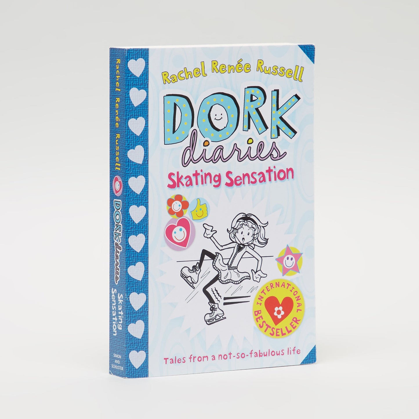 Dork Diaries 4: Skating Sensation by Rachel Renée Russell – Paperback Cover | Kitab Markaz
