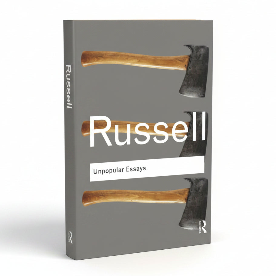 Unpopular Essays by Bertrand Russell – Book Cover | Kitab Markaz