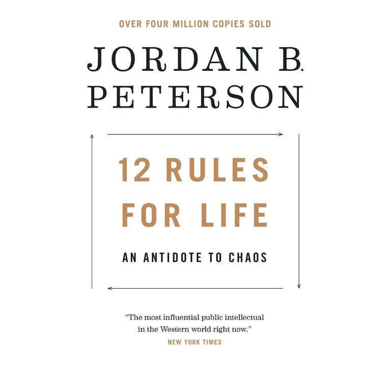 12 Rules for Life by Jordan B. Peterson book cover – buy online in Pakistan