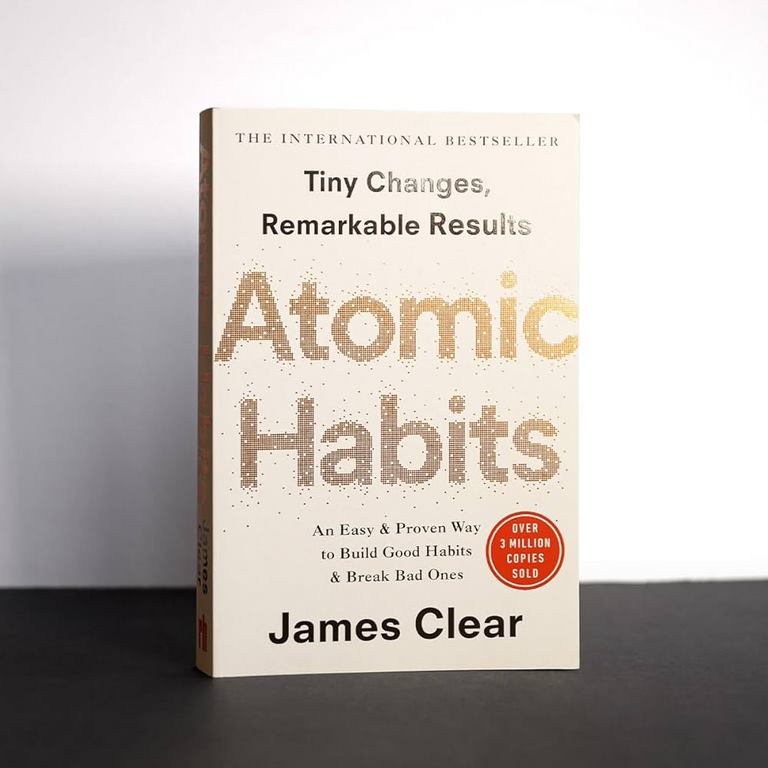 Atomic Habits habit building book