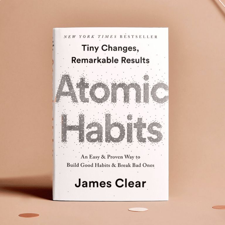 Atomic Habits James Clear book cover