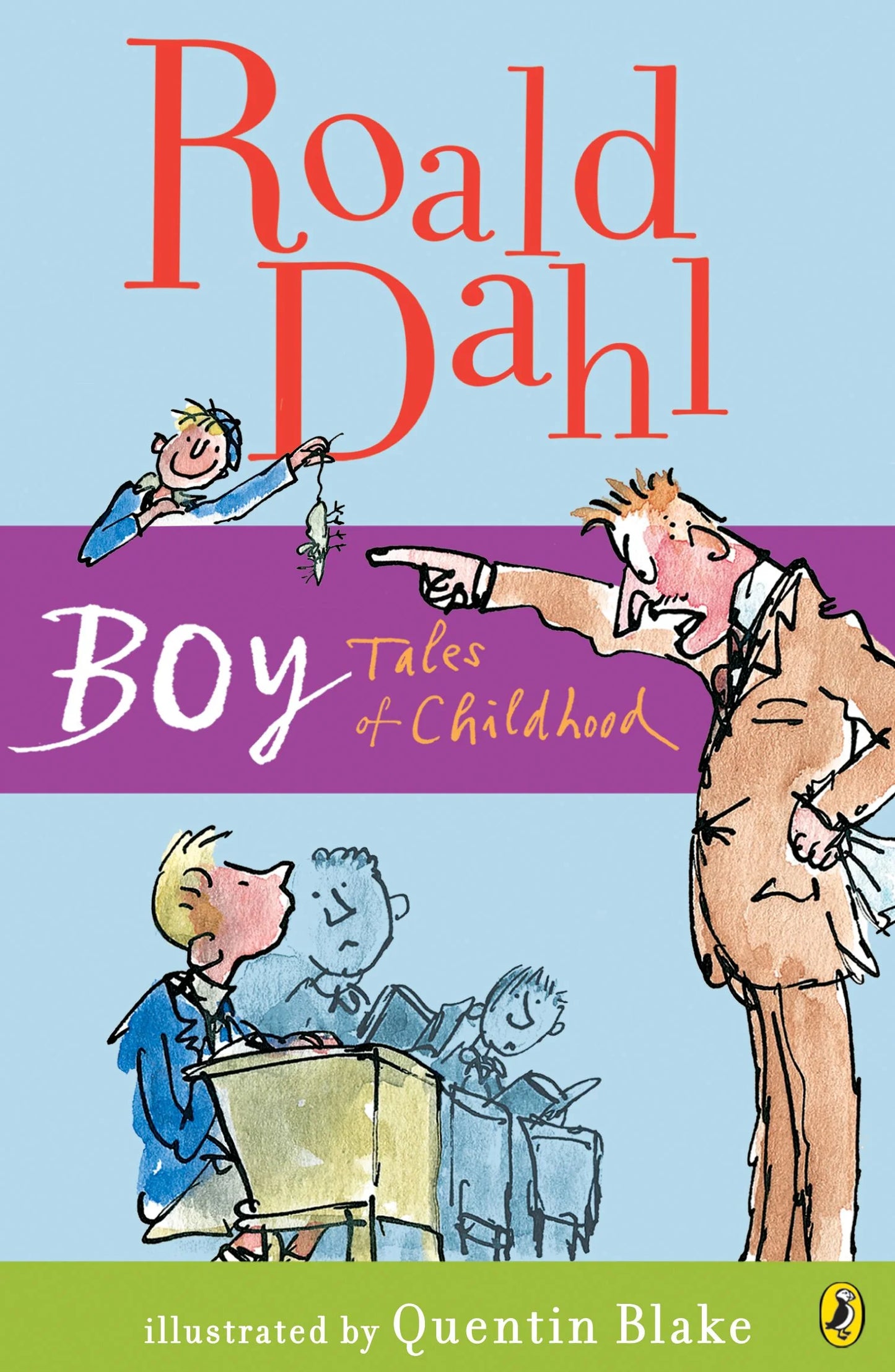 Boy Tales of Childhood Paperback | Funny Children's Memoir Book by Roald Dahl | Kitab Markaz