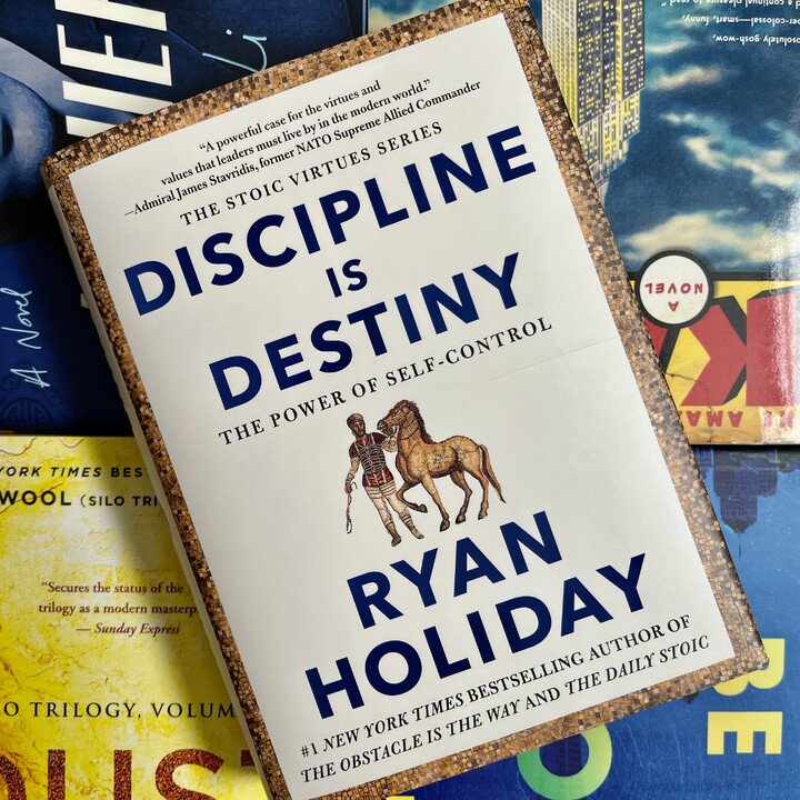 Discipline Is Destiny Paperback | Stoicism and Self-Control Book by Ryan Holiday | Kitab Markaz