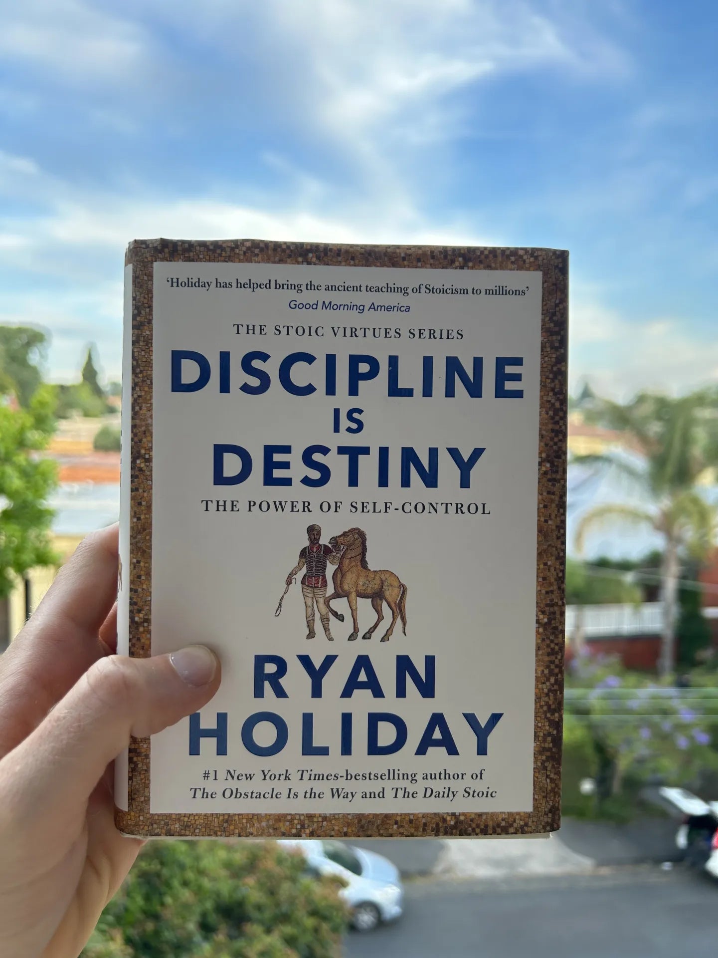 Discipline Is Destiny Paperback | Stoicism and Self-Control Book by Ryan Holiday | Kitab Markaz