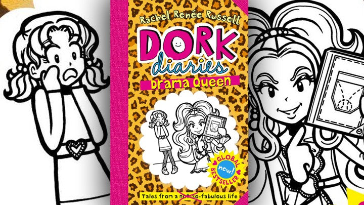 Dork Diaries Book 9 Paperback | Children's Funny Fiction Diary Novel by Rachel Renée Russell | Kitab Markaz