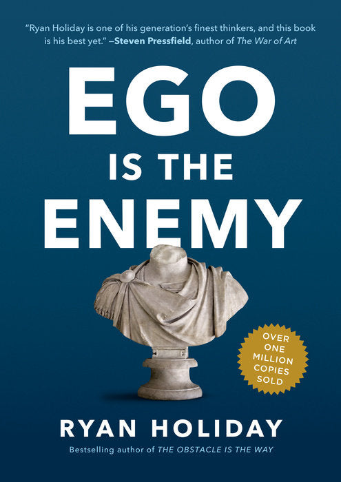 Ego Is the Enemy Paperback | Stoicism and Business Success Book by Ryan Holiday | Kitab Markaz
