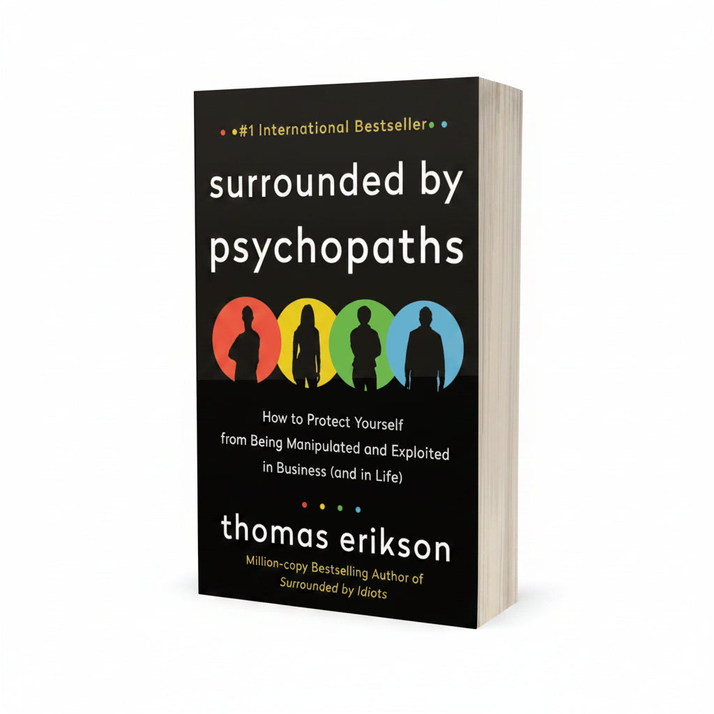 Surrounded by Psychopaths Paperback | Psychology & Self-Defense Guide by Thomas Erikson | Kitab Markaz