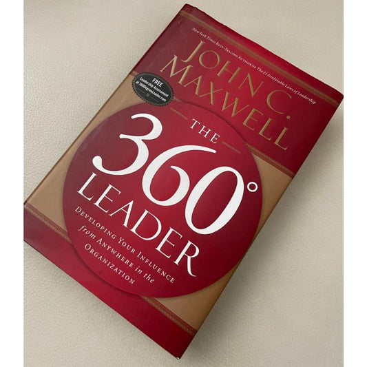 The 360 Degree Leader by John C. Maxwell leadership book cover – buy online in Pakistan