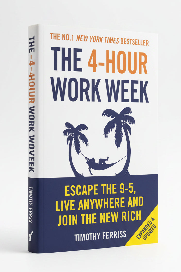 The 4-Hour Workweek Paperback | Lifestyle Design & Productivity Book by Timothy Ferriss | Kitab Markaz
