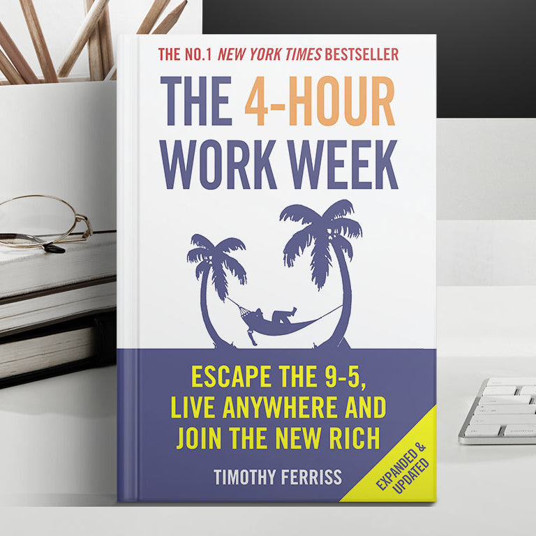 The 4-Hour Workweek Paperback | Lifestyle Design & Productivity Book by Timothy Ferriss | Kitab Markaz