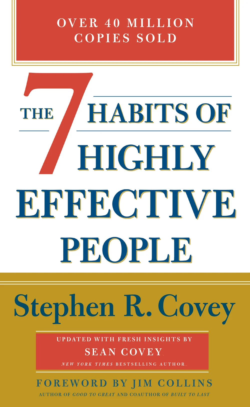 The 7 Habits of Highly Effective People Paperback | Personal Development Book by Stephen Covey | Kitab Markaz