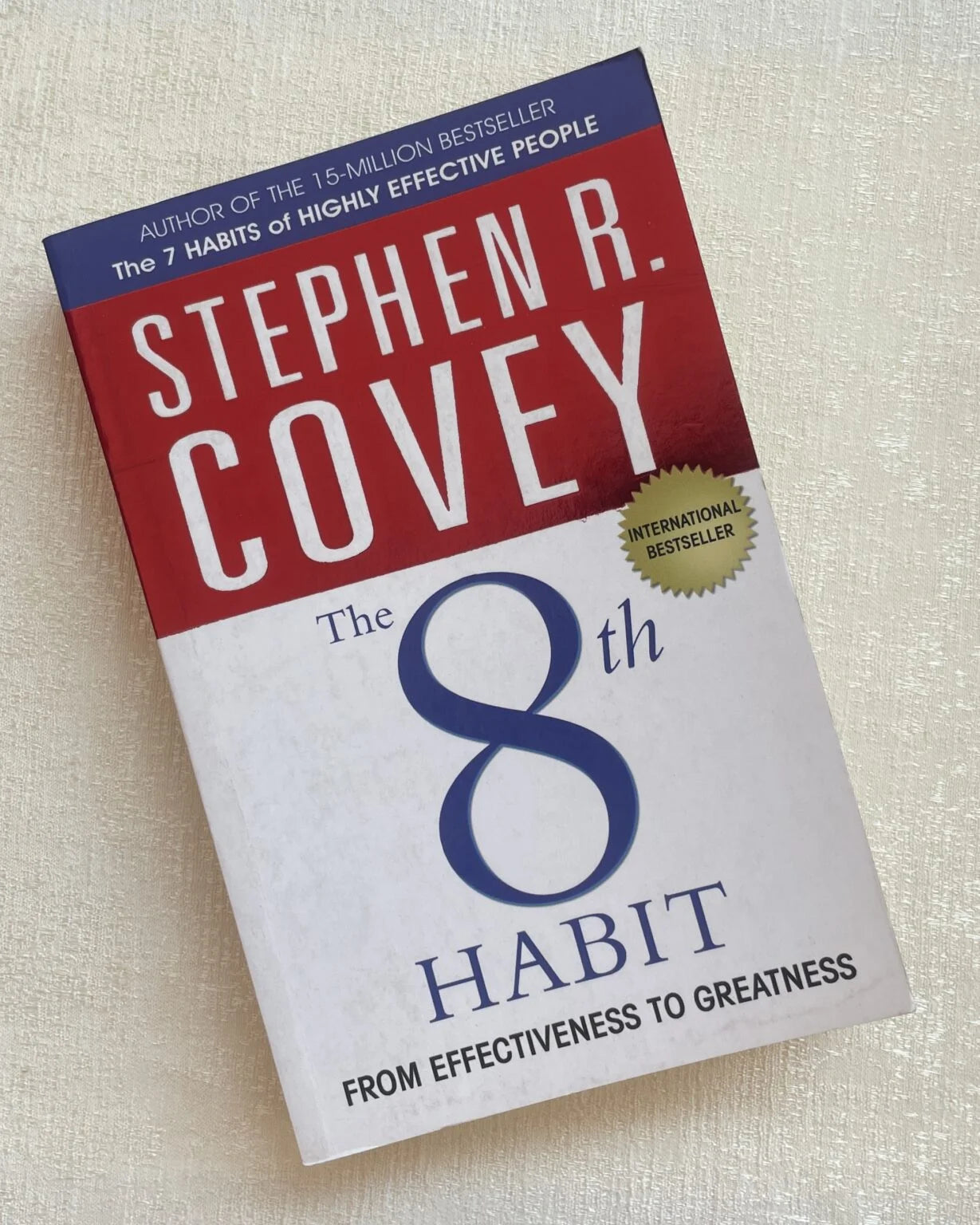 The 8th Habit Paperback | Leadership and Greatness Book by Stephen Covey | Kitab Markaz
