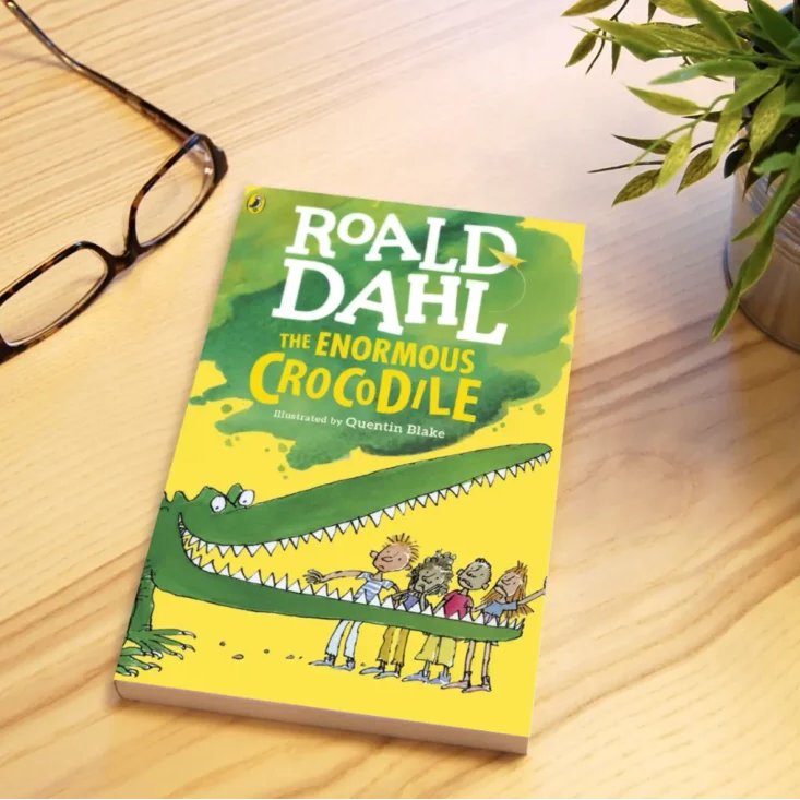 The Enormous Crocodile Paperback | Classic Children's Humorous Fiction Picture Book by Roald Dahl | Kitab Markaz