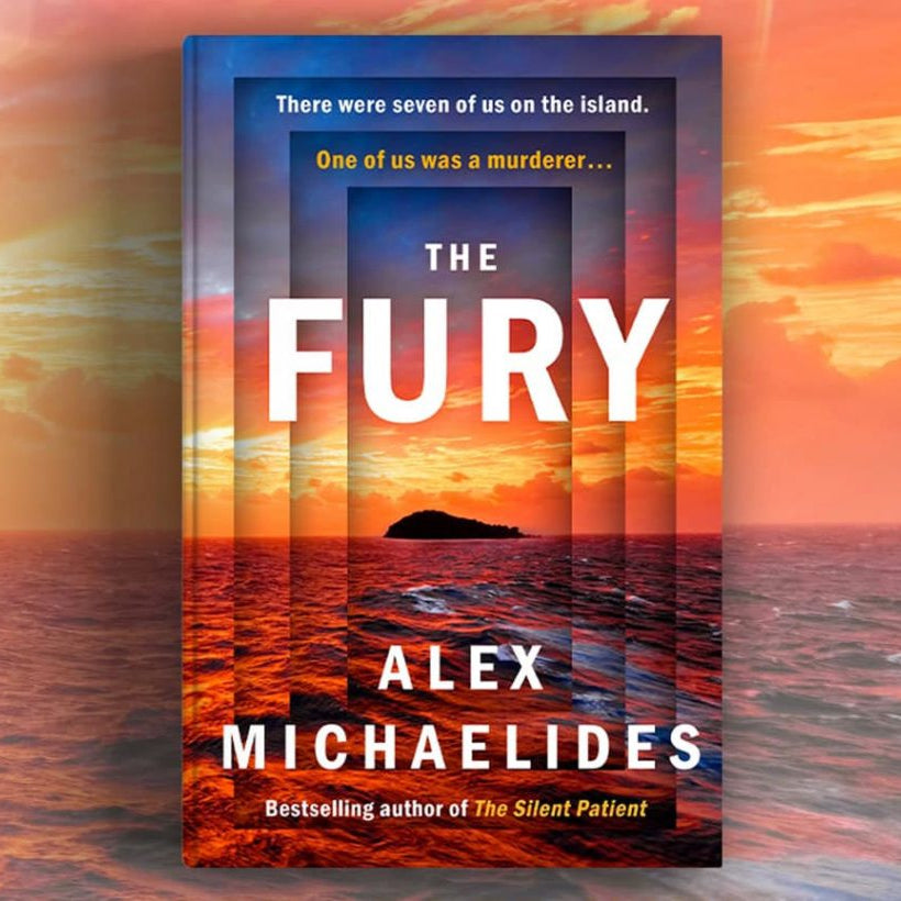 The Fury Paperback | Psychological Thriller Book by Alex Michaelides | Kitab Markaz