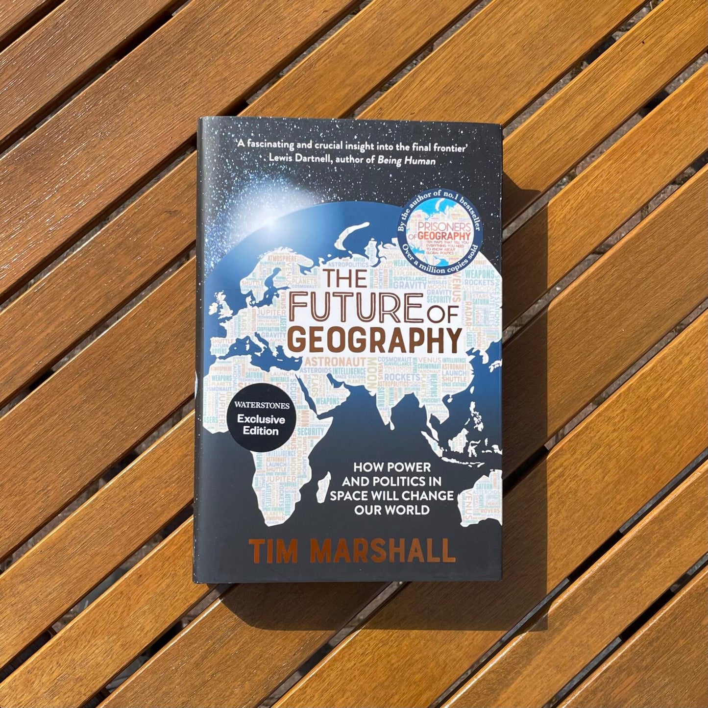 The Future of Geography Paperback | Astropolitics & Space Exploration Guide by Tim Marshall | Kitab Markaz