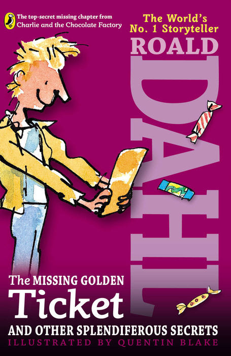 The Missing Golden Ticket Paperback | Roald Dahl Secret Chapters & Trivia Book | Kitab Markaz