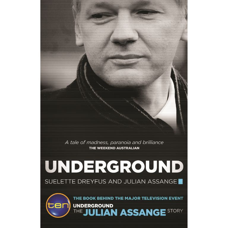 Underground The Julian Assange Story by Julian Assange book cover – buy in Pakistan