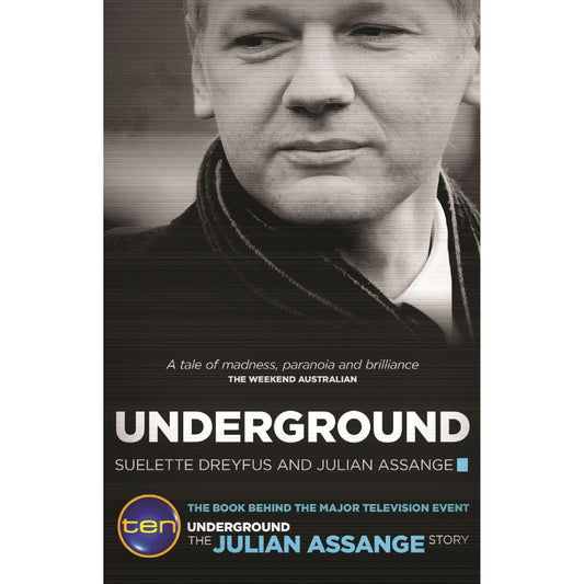 Underground The Julian Assange Story by Julian Assange book cover – buy in Pakistan