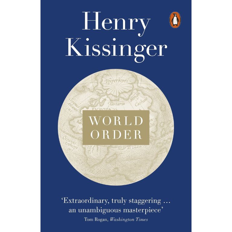 World Order book cover by Henry Kissinger