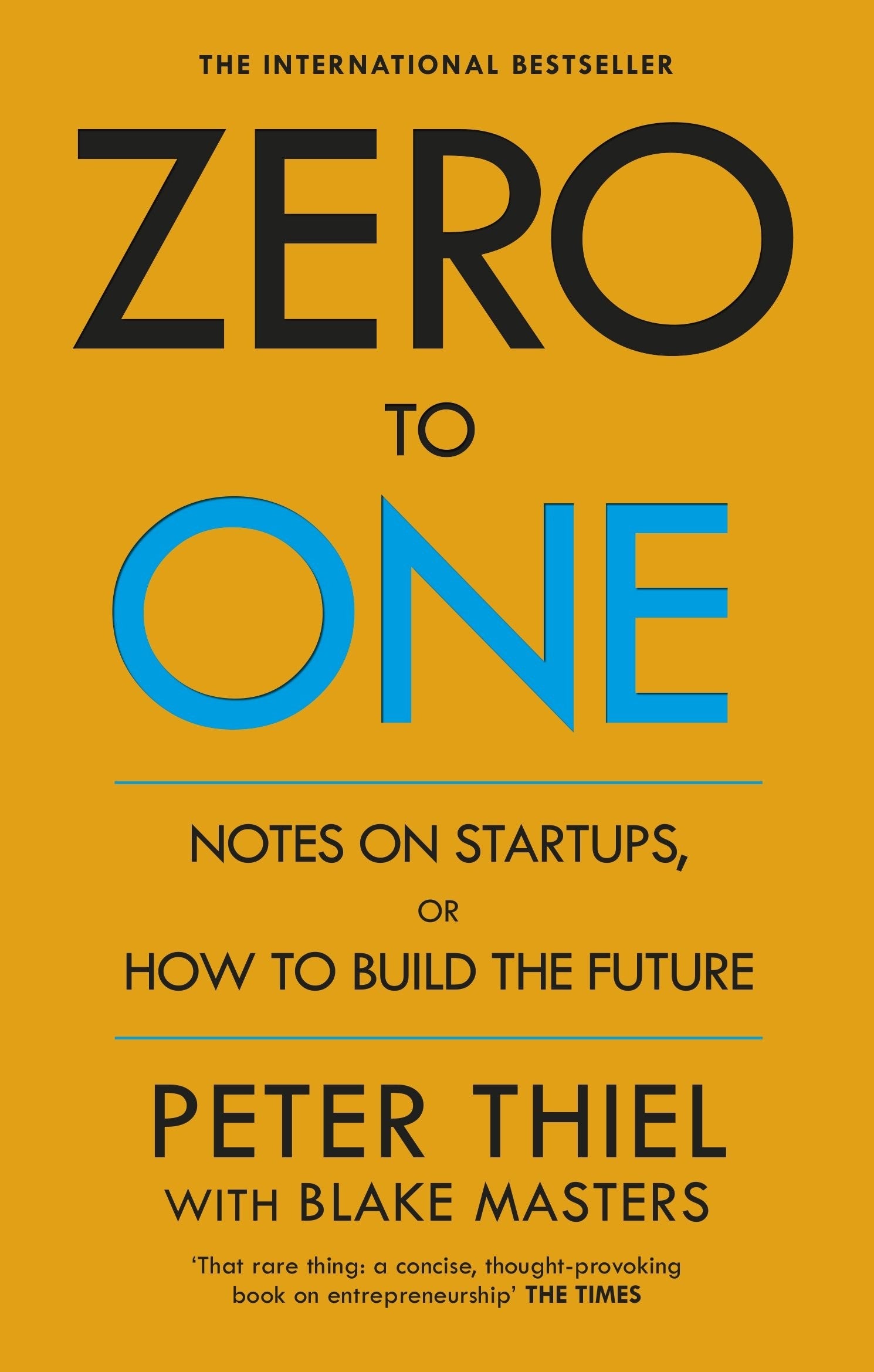 Zero to One Paperback | Business Strategy and Startup Book by Blake Masters and Peter Thiel | Kitab Markaz
