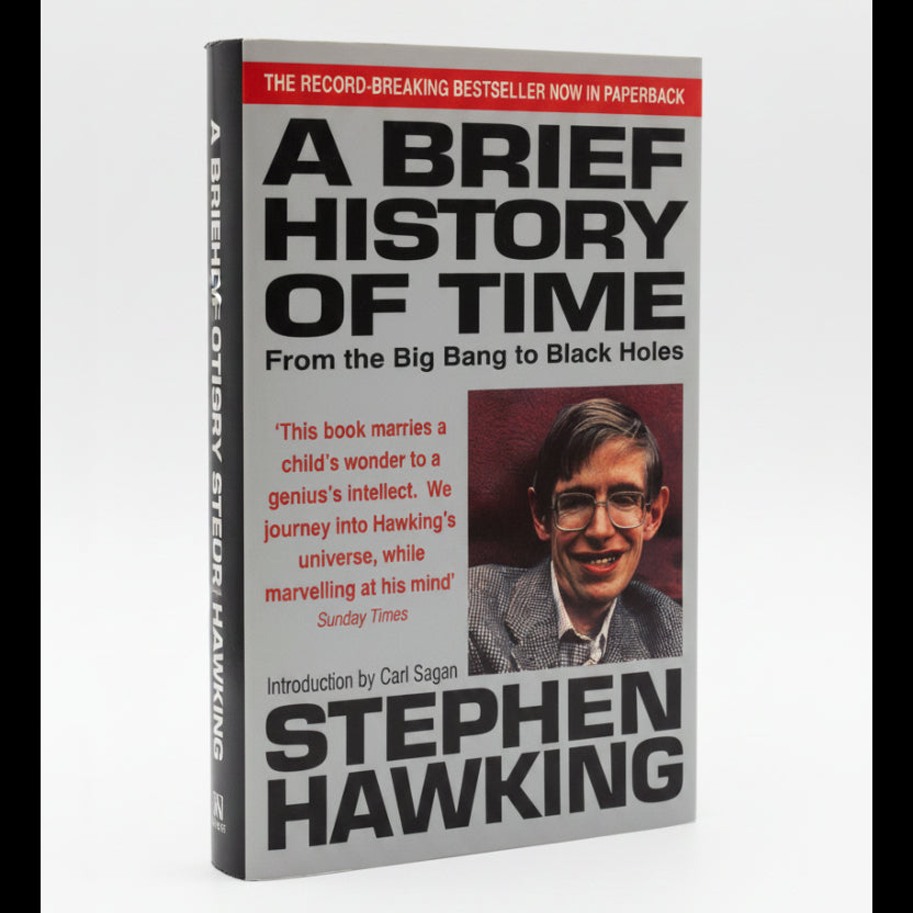 A Brief History of Time by Stephen Hawking – Book Cover | Kitab Markaz