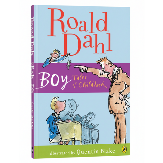 Boy: Tales of Childhood by Roald Dahl – Paperback Cover | Kitab Markaz