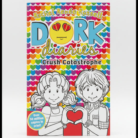 Dork Diaries 12: Tales from a Not-So-Secret Crush Catastrophe by Rachel Renée Russell – Paperback Cover | Kitab Markaz