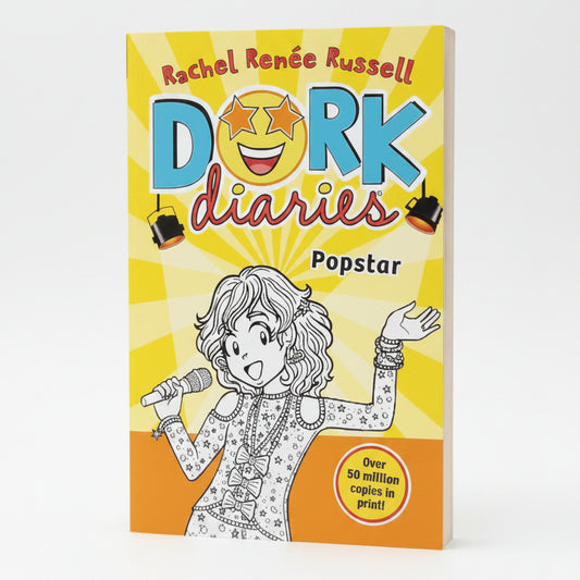 Dork Diaries 3: Tales from a Not-So-Talented Pop Star by Rachel Renée Russell – Paperback Cover | Kitab Markaz