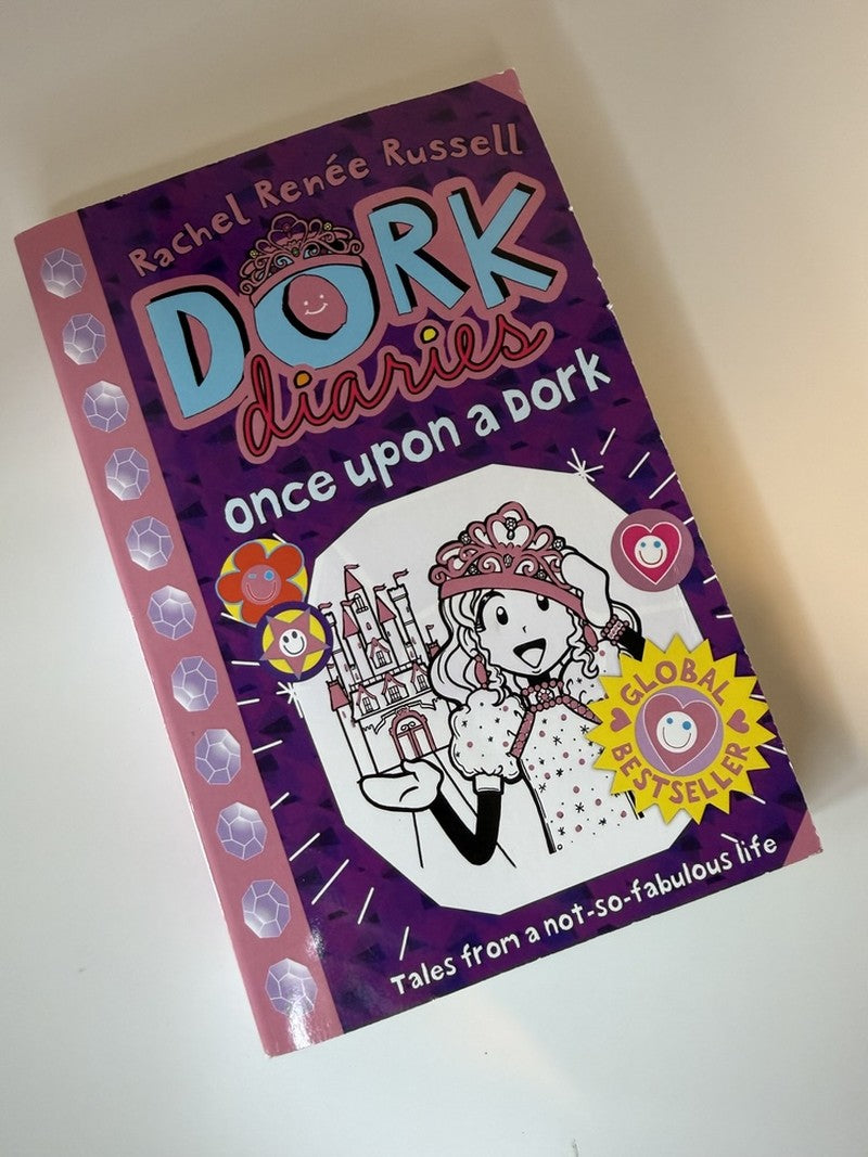 Dork Diaries 8: Once Upon a Dork by Rachel Renée Russell – Paperback Cover | Kitab Markaz