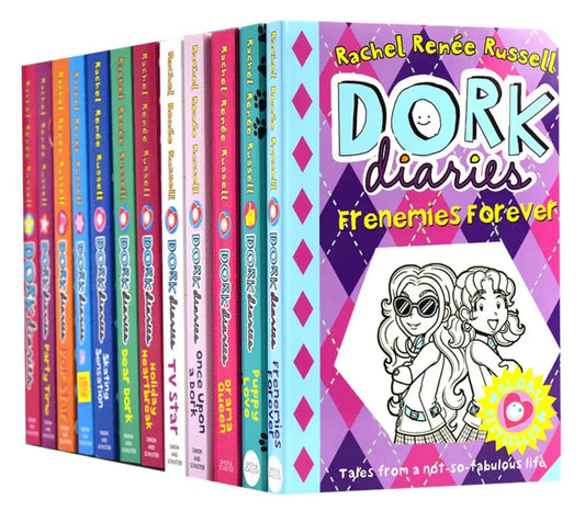 Dork Diaries Complete 15-Book Collection Box Set by Rachel Renée Russell – Paperback | Kitab Markaz