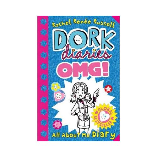 Dork Diaries OMG: All About Me Diary! by Rachel Renée Russell – Paperback Cover | Kitab Markaz
