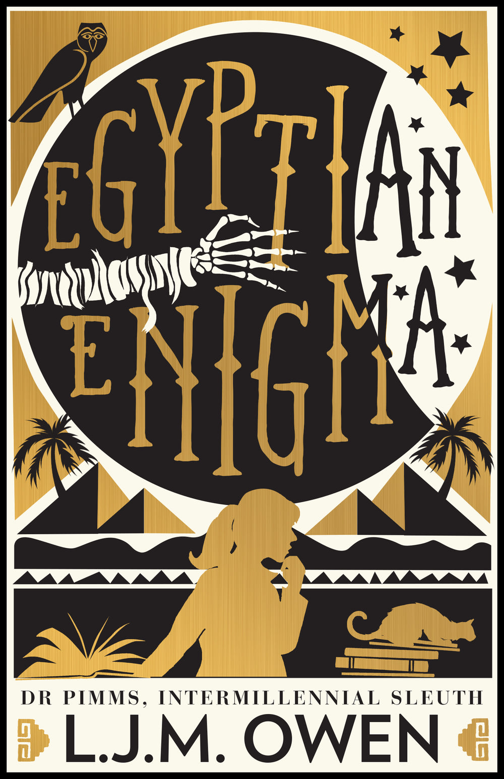 Egyptian Enigma by L. J. M. Owen – Book Cover