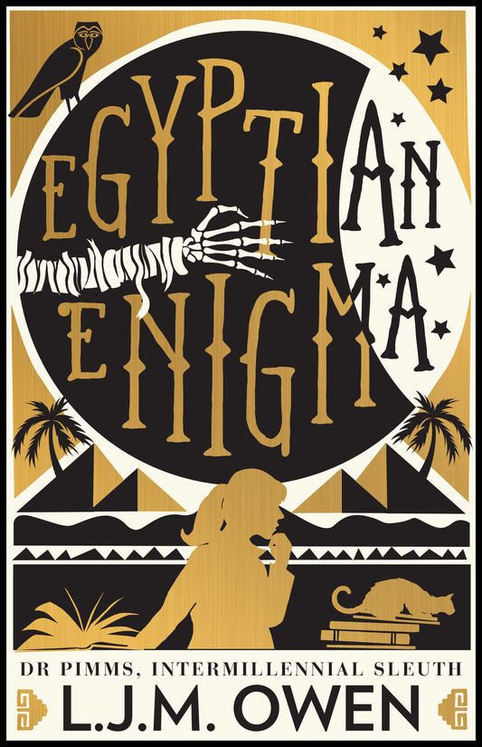 Egyptian Enigma by L. J. M. Owen – Book Cover