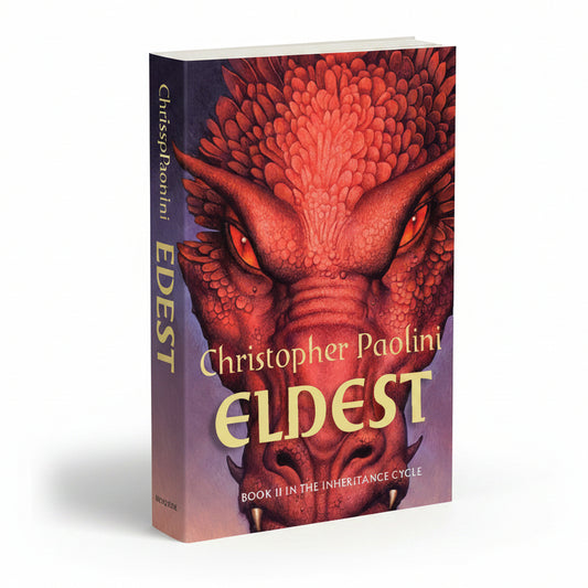 Eldest by Christopher Paolini – Book Cover | Kitab Markaz
