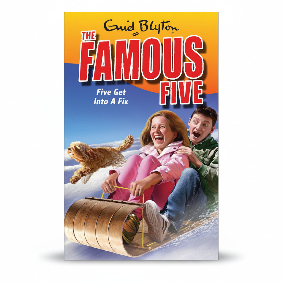 Five Get Into a Fix Paperback | Famous Five Book 17 by Enid Blyton | Kitab Markaz