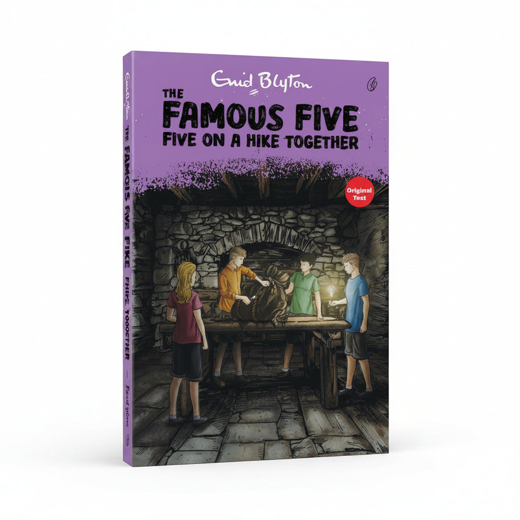 Five on a Hike Together by Enid Blyton – Book Cover | Kitab Markaz
