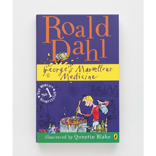 George's Marvellous Medicine by Roald Dahl – Paperback Cover | Kitab Markaz