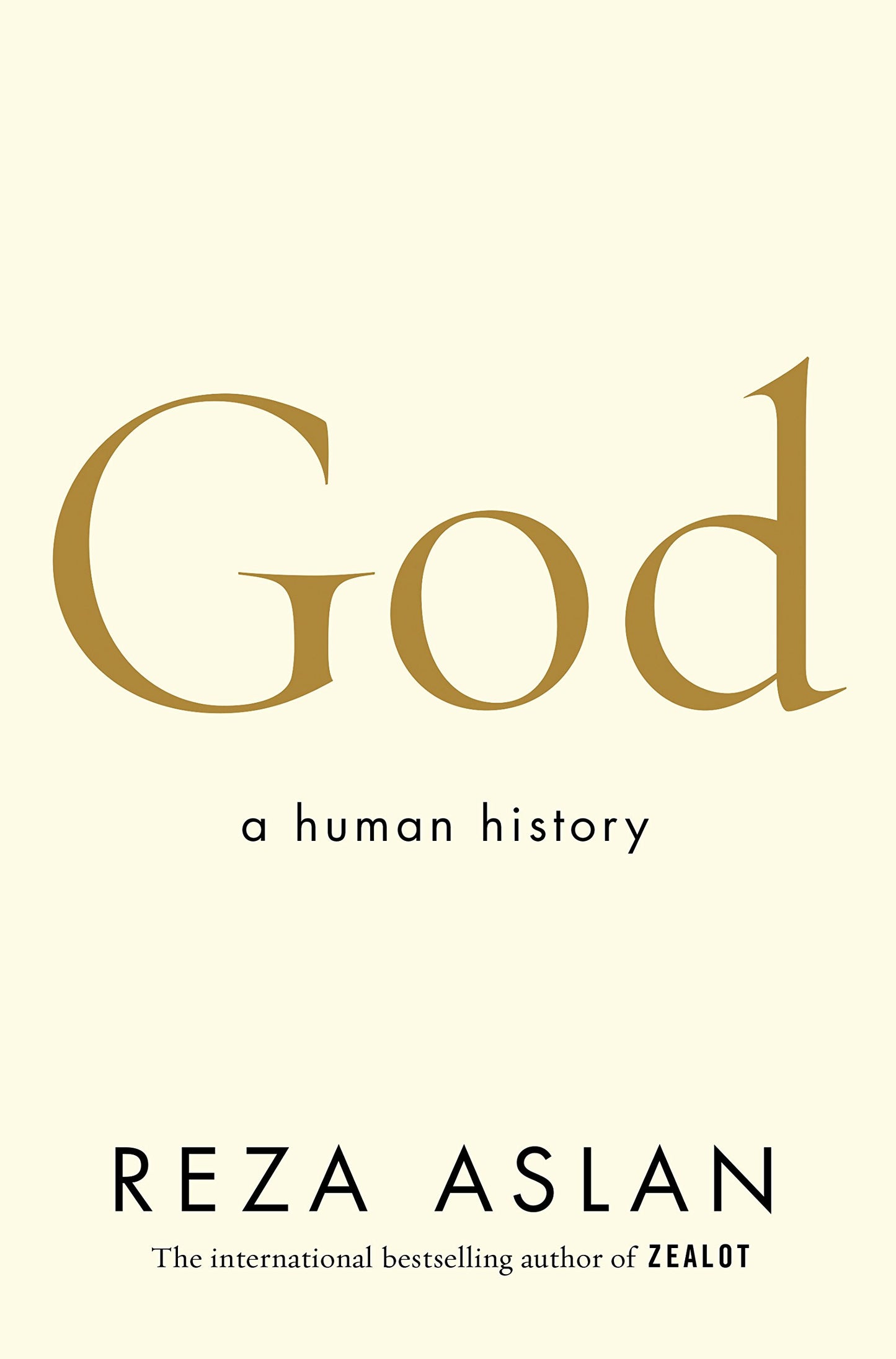 God: A Human History by Reza Aslan – Book Cover